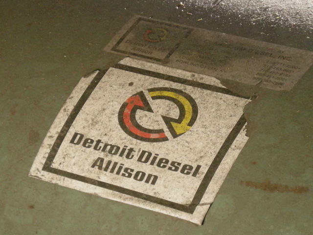 DETROIT DIESEL 12v-71TT USED INDUSTRIAL GENERATOR SET