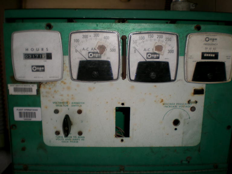 Waukasha 6 Cyl USED PROPANE INDUSTRIAL GENERATOR SET