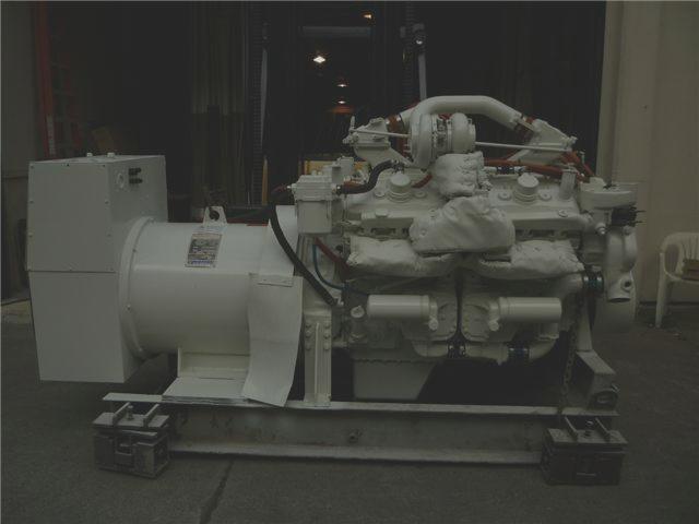 DETROIT DIESEL 12v92NA USED Marine Generator Set