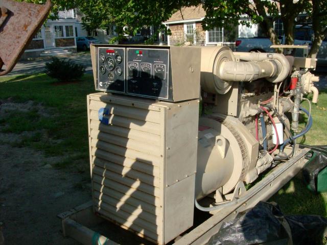 Cummins NT855 Used Marine Generator