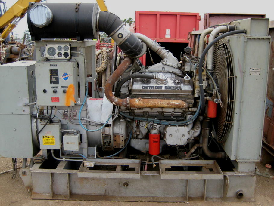 DETROIT DIESEL 8v-92T Used Industrial gen-set