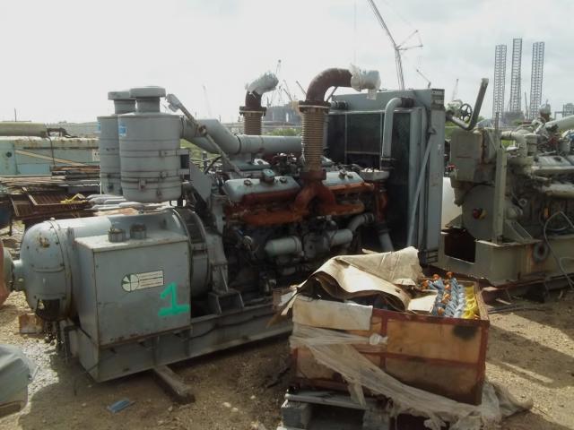 Detroit Diesel 16V-71T Used Ind. Generator Set. 