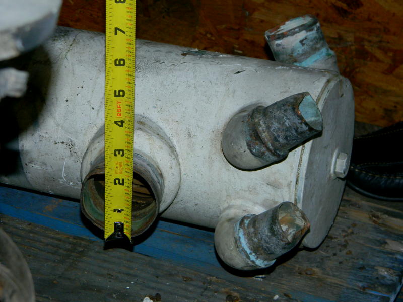 DETROIT DIESEL 16v-92 Mechanical Heat Exchanger Tank.