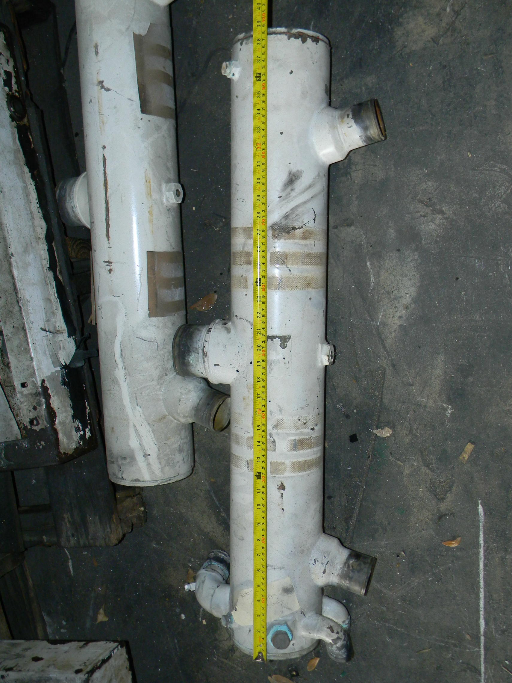 DETROIT DIESEL 16v-92 Mechanical Heat Exchanger Tank.