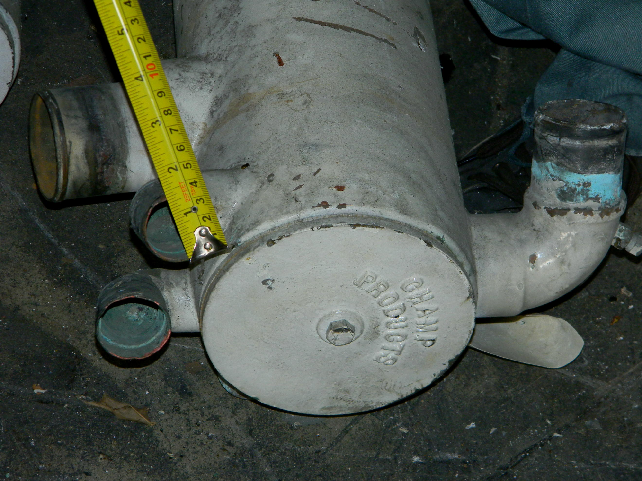 DETROIT DIESEL 16v-92 Mechanical Heat Exchanger Tank.