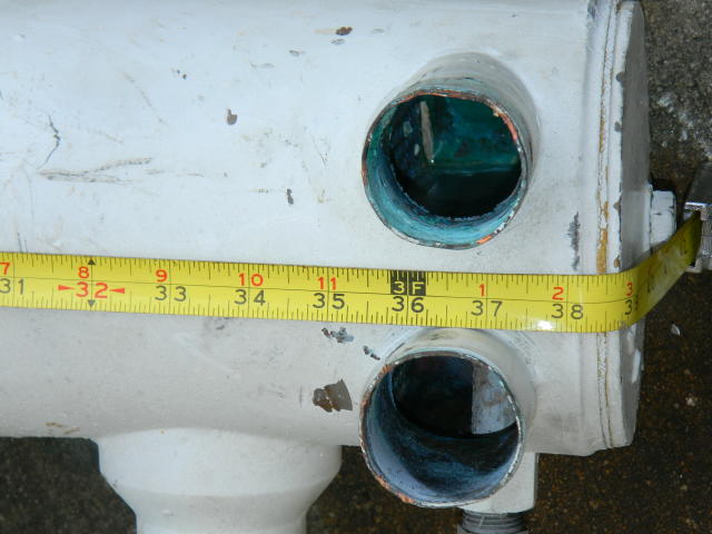 DETROIT DIESEL 16v-92TA Mechanical Heat Exchanger Tank.