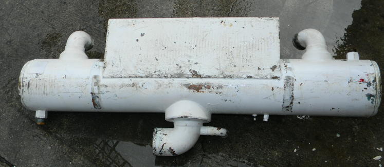 DETROIT DIESEL 16v-92TA Mechanical Heat Exchanger Tank.