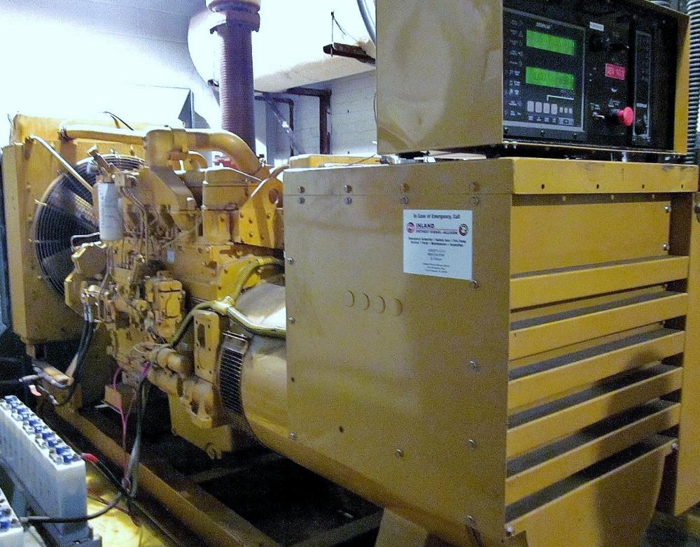 Caterpillar D353T Used Industrial Generator Set