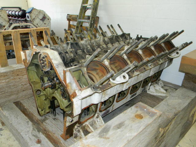 Deutz -MWM TBD604BV12 & TBD620V12 Deutz Used Marine Engines