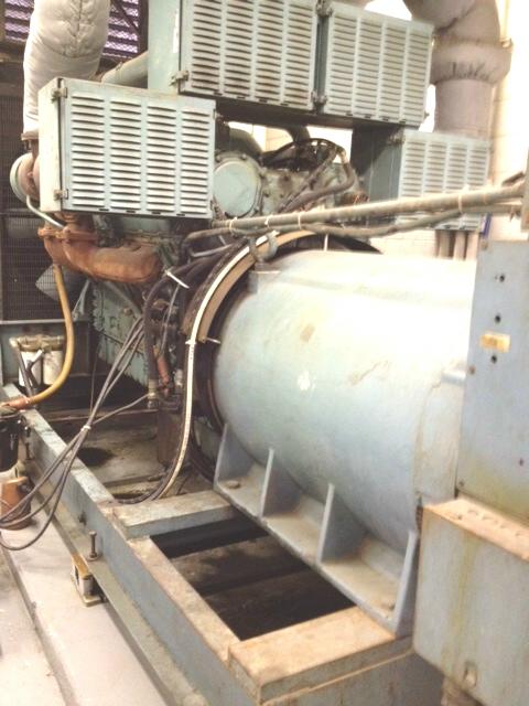 DETROIT DIESEL 12V-149T used ind generator set 