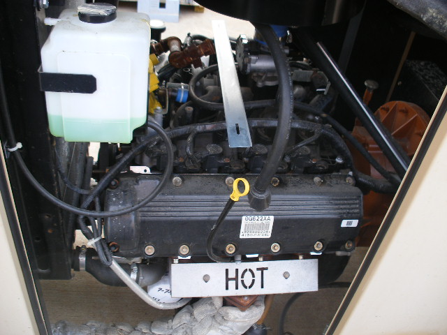 Generac QT08054AVSN Used  Natural Gas Generator Set. 