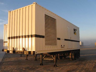 CATERPILLAR 3412 Industrial genset in Container