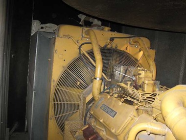 CATERPILLAR 3412 Industrial genset in Container