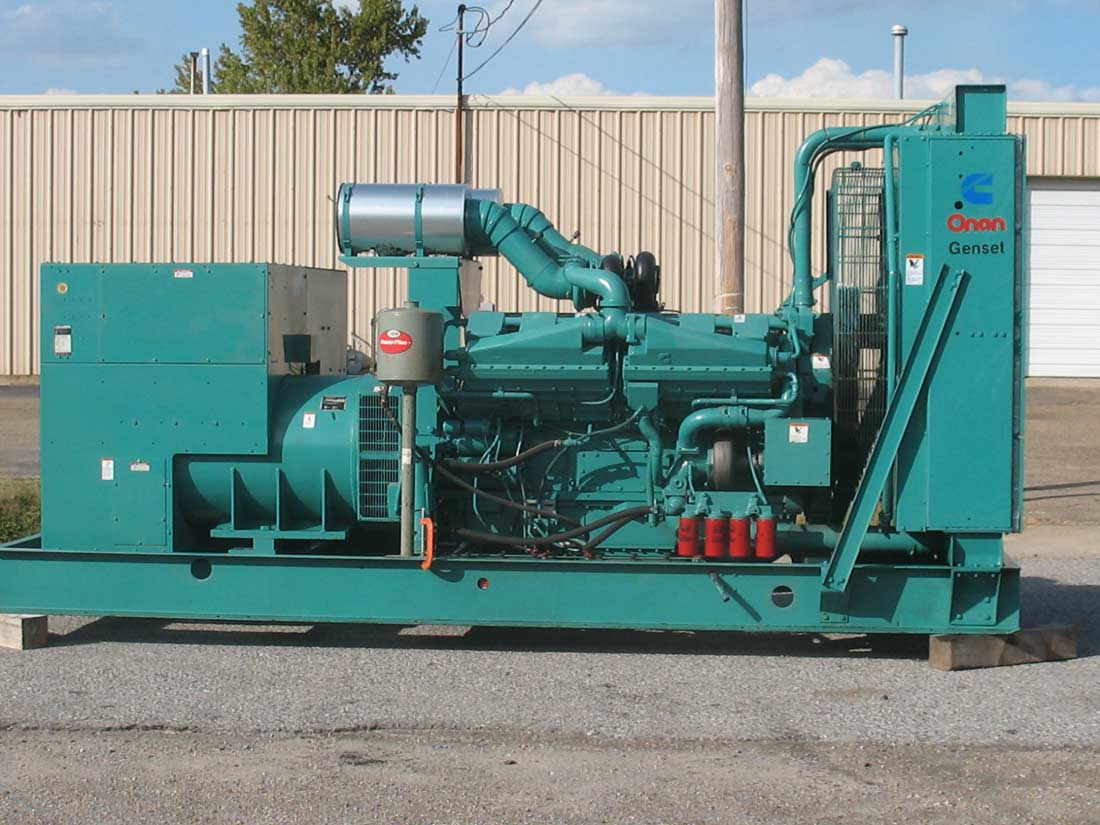 Onan KTA38-G4 Used Industrial Generator Set