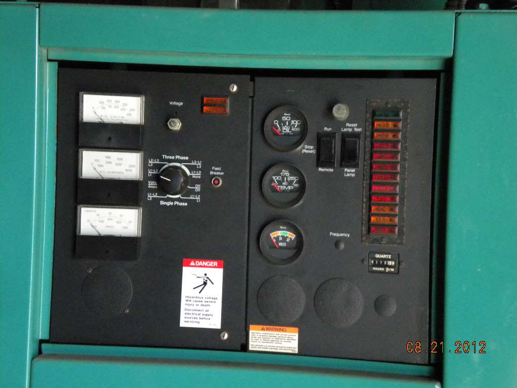 Onan KTA38-G4 Used Industrial Generator Set