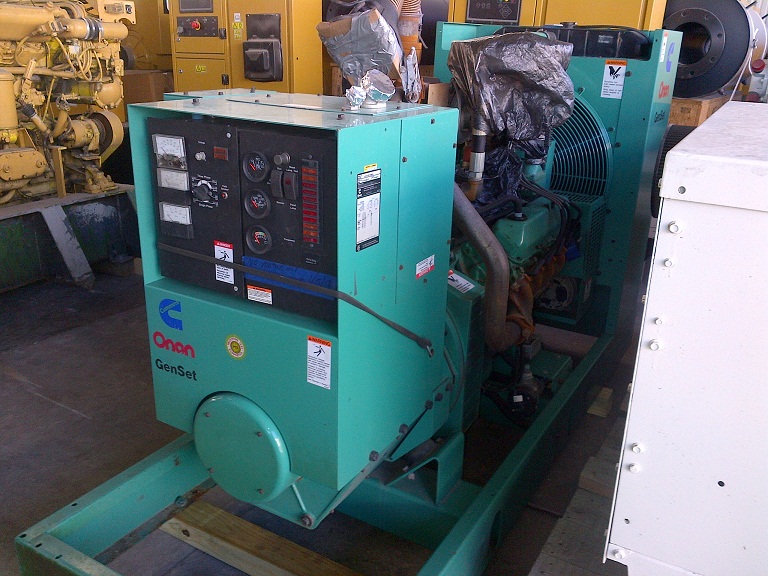 Cummins 100ENBA  Nat Gas Industrial Generator set.