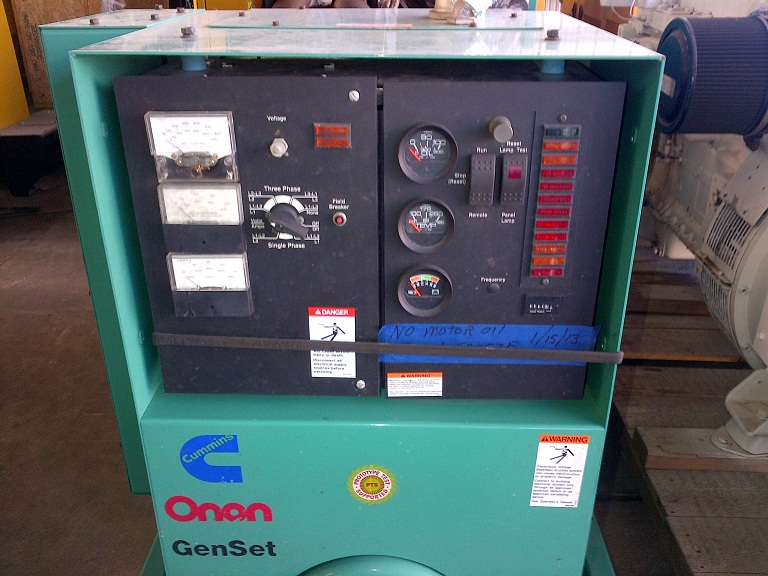 Cummins 100ENBA  Nat Gas Industrial Generator set.