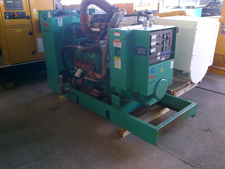 Cummins 100ENBA  Nat Gas Industrial Generator set.