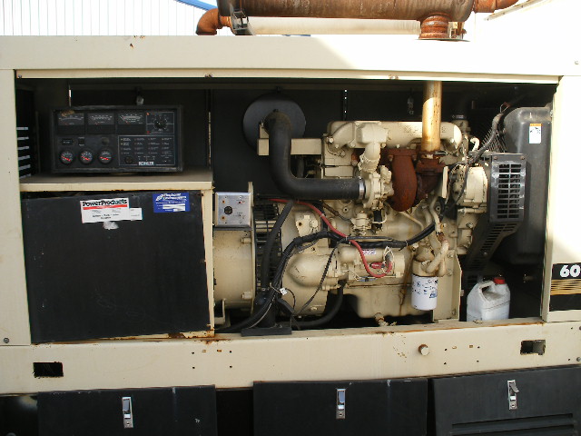 Kohler 60ROZP61 Used  Diesel Generator Set. 