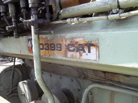 CATERPILLAR D399 Used Marine Engine