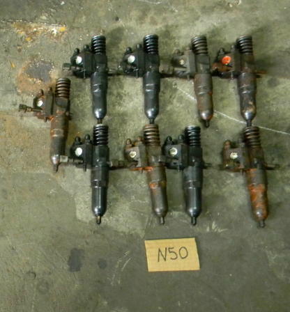 CAT, DETROIT DIESEL Used and core Injectors.