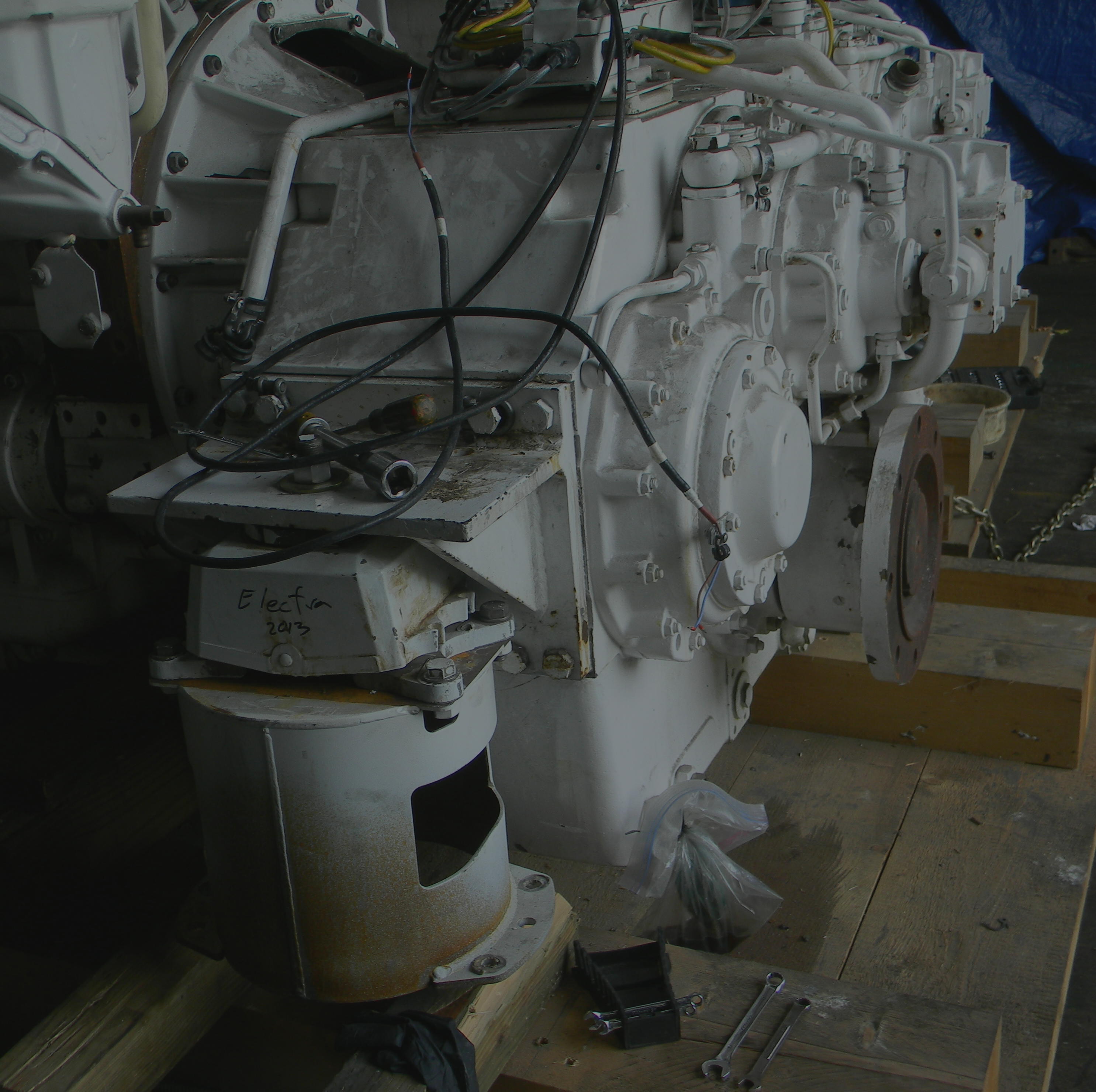 ZF BW455  USED MARINE GEAR