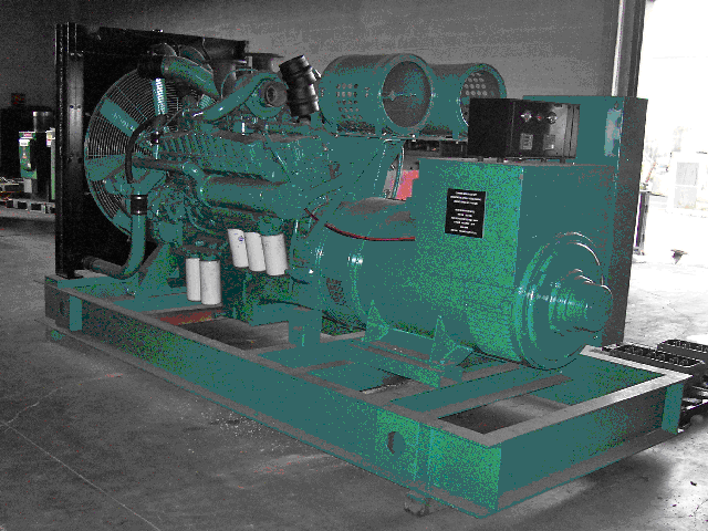 Cummins VT28-C  Industrial Diesel Generator set.