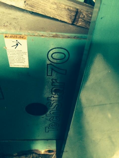 Cummins 70DL6TL Cummins/Onan ind gen set