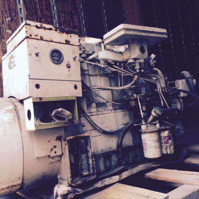 ONAN 12KW USED MARINE GEN SET