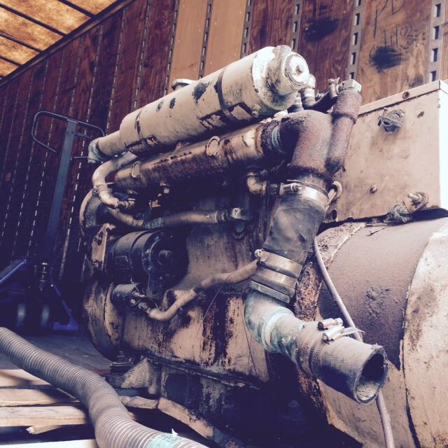 ONAN 12KW USED MARINE GEN SET