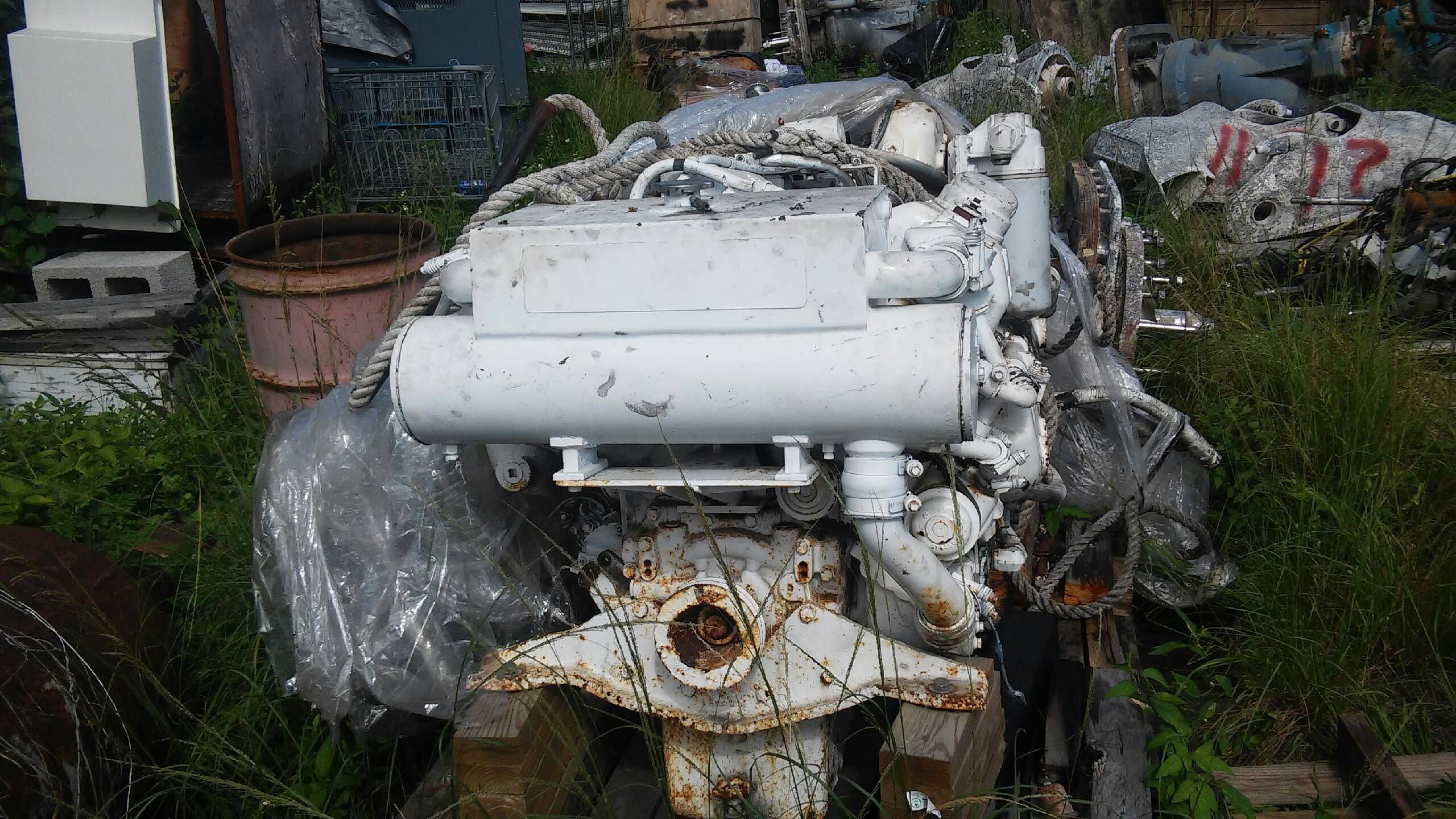 DETROIT DIESEL 6v-53TI Used marine engine