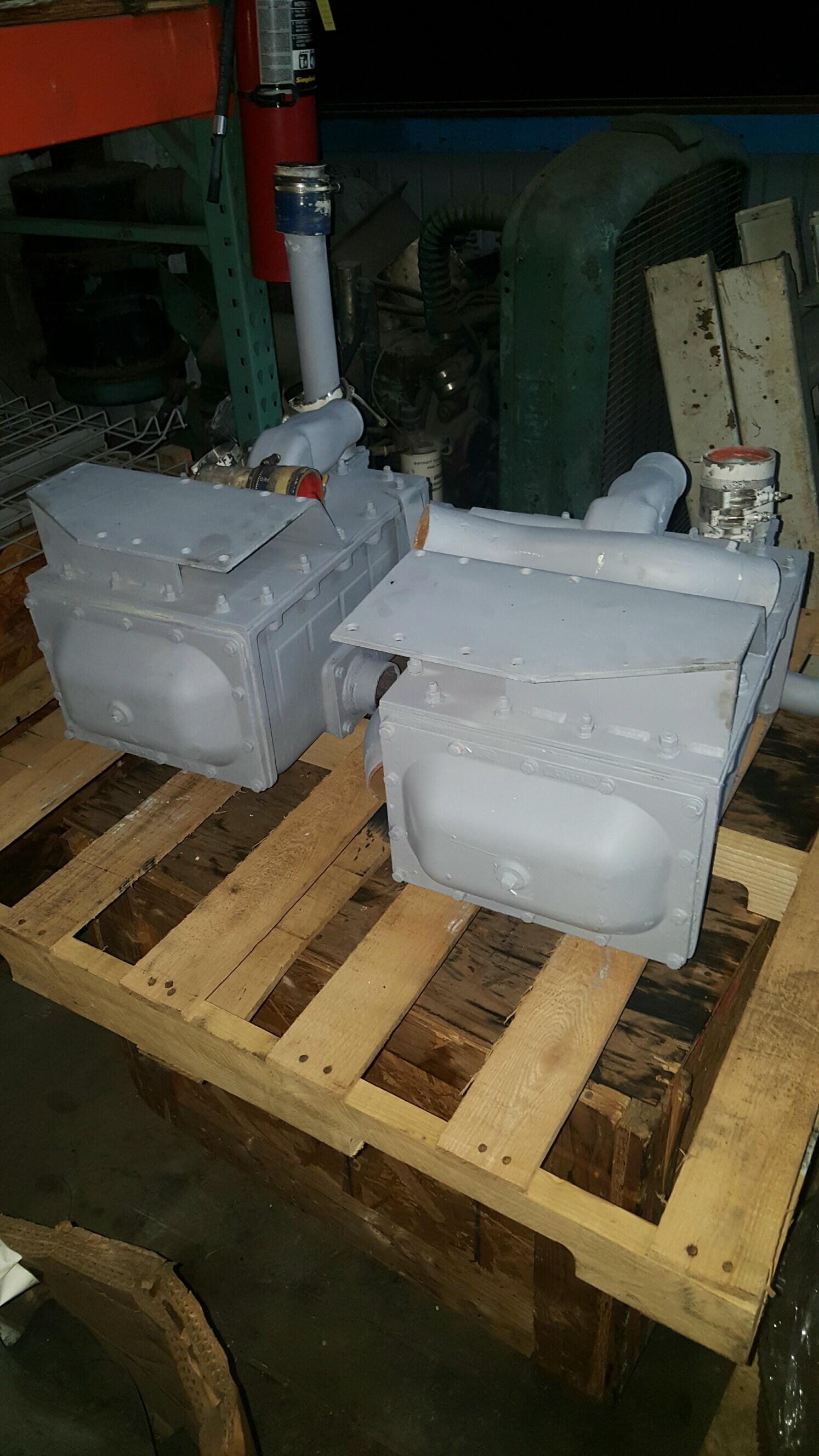 DETROIT DIESEL/United Engine United 12v-92TA Mechanical Heat Exchanger Tanks.