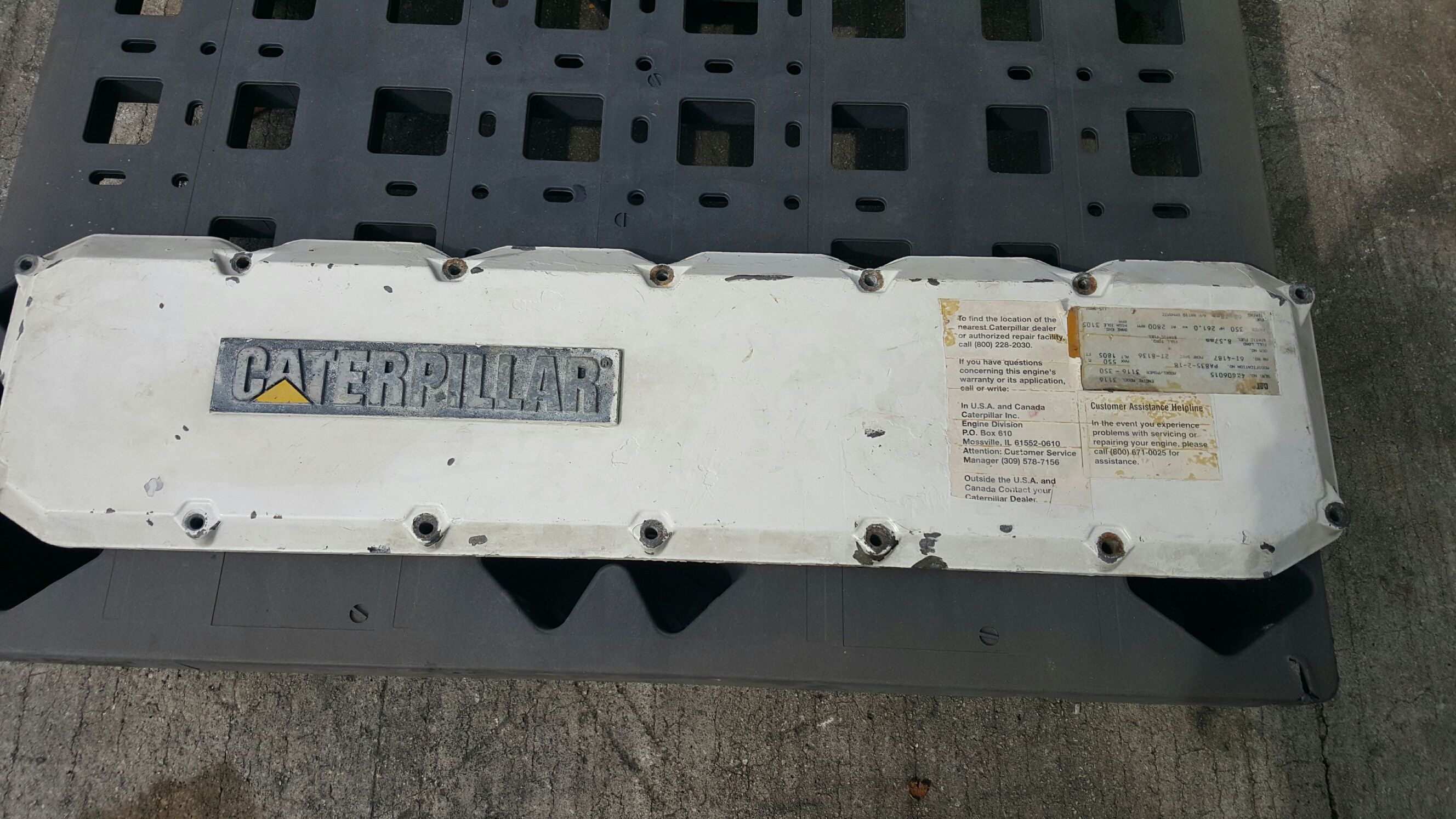 Caterpillar Used 3116   valve cover 