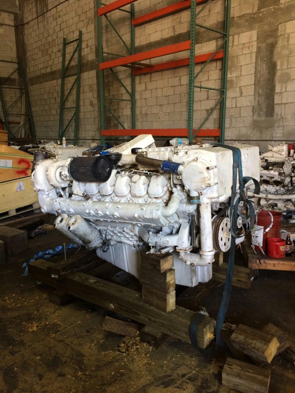 MAN  D2842LZE V12 CYL MAN MARINE ENGINES