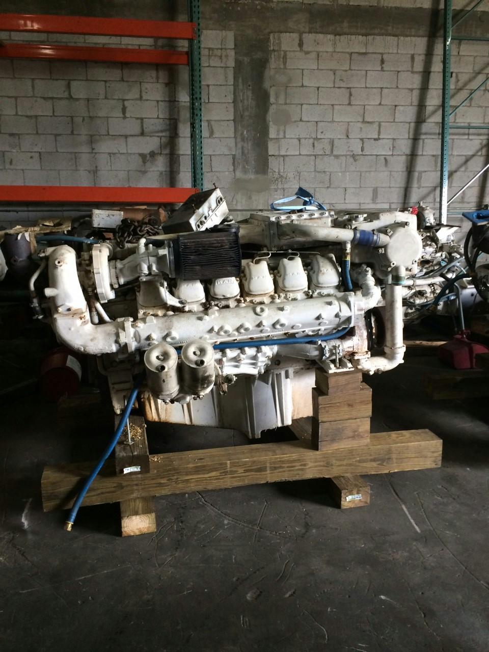 MAN  D2842LZE V12 CYL MAN MARINE ENGINES