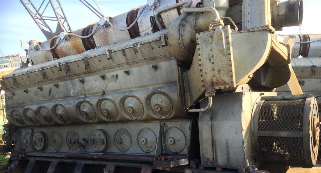 EMD EMD 16-645E5B  Marine Engines.