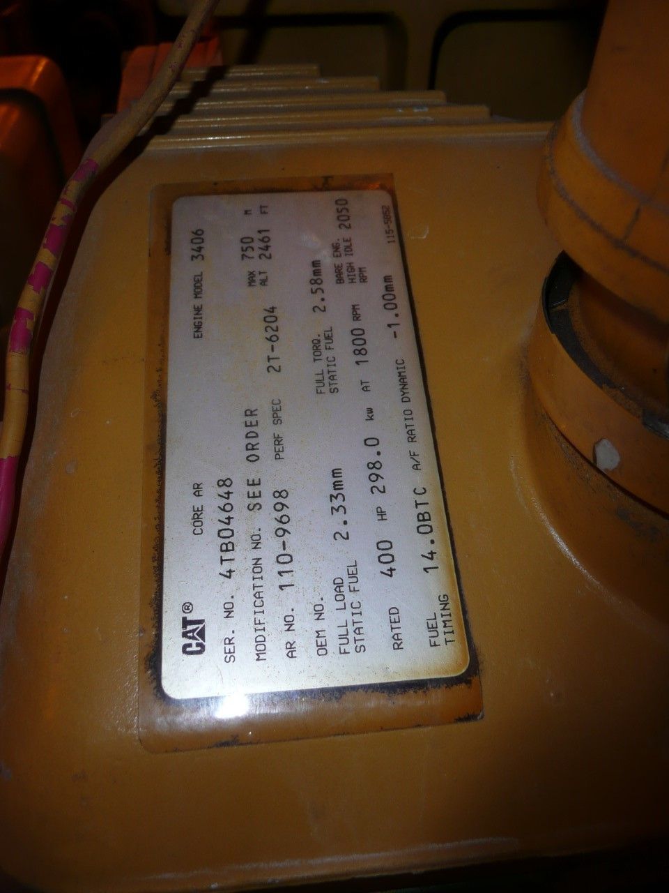 CATERPILLAR 3406 