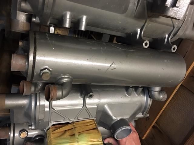 Yanmar Yanmar 6LP-STZP -turbo and heat exchanger