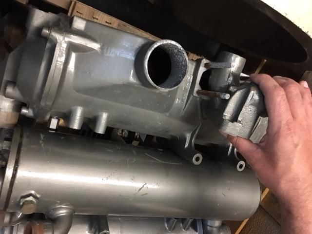 Yanmar Yanmar 6LP-STZP -turbo and heat exchanger