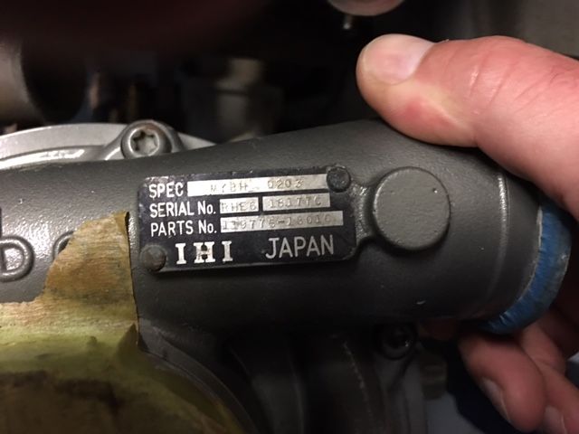 Yanmar Yanmar 6LP-STZP -turbo and heat exchanger