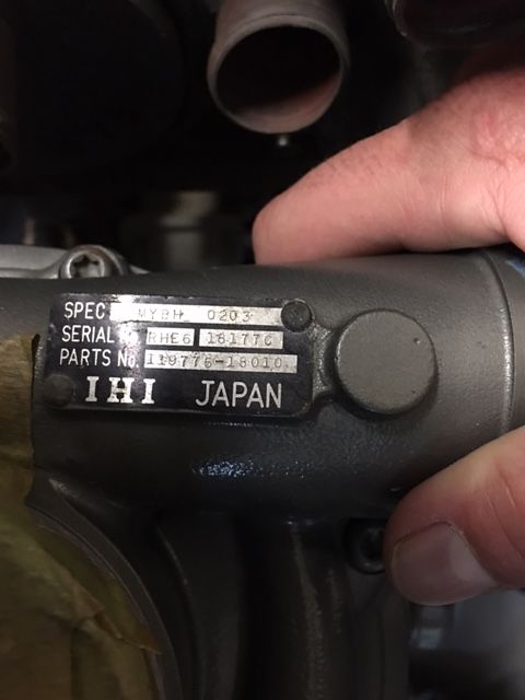 Yanmar Yanmar 6LP-STZP -turbo and heat exchanger