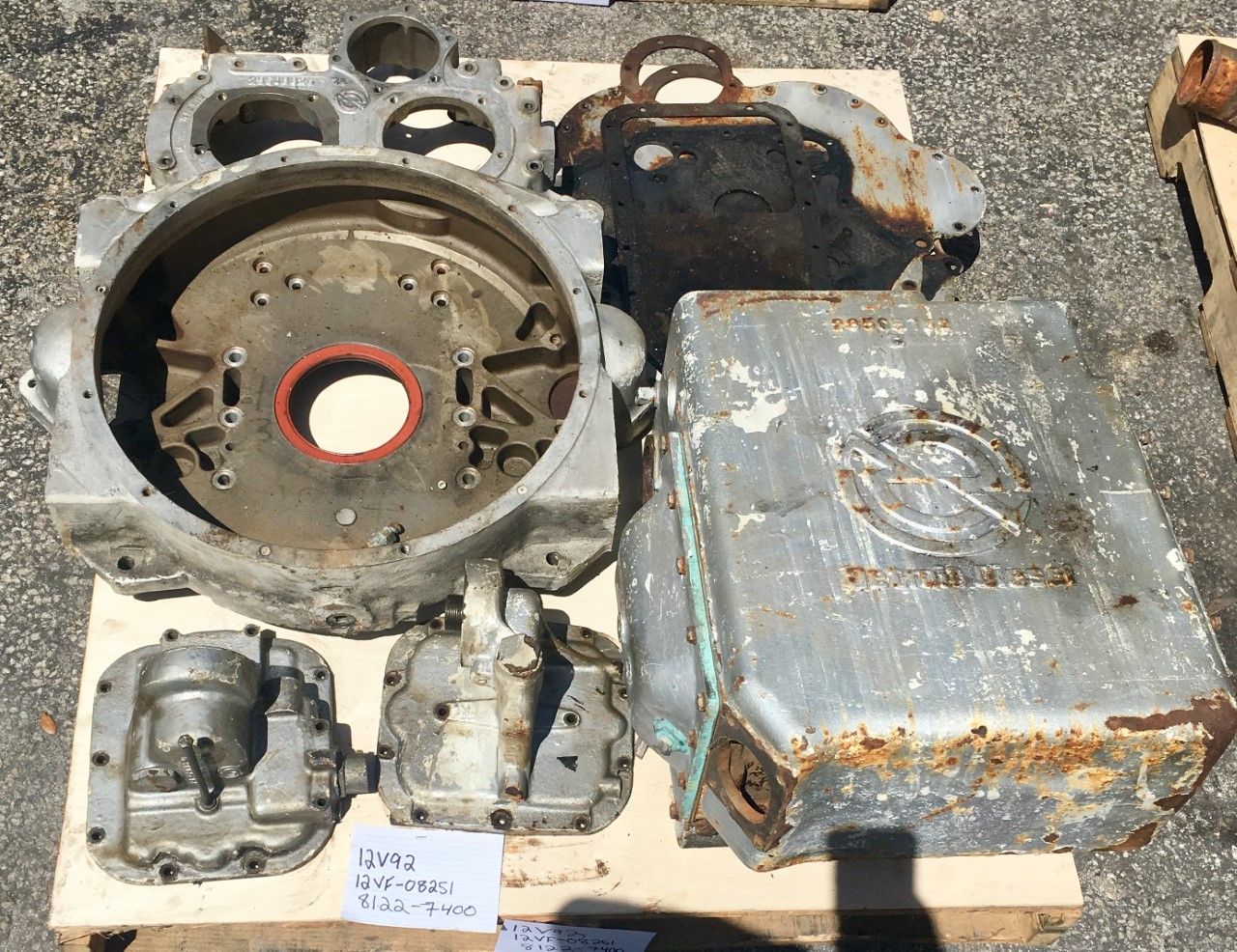 DETROIT DIESEL 12v92TA  Detriot Diesel marine parts