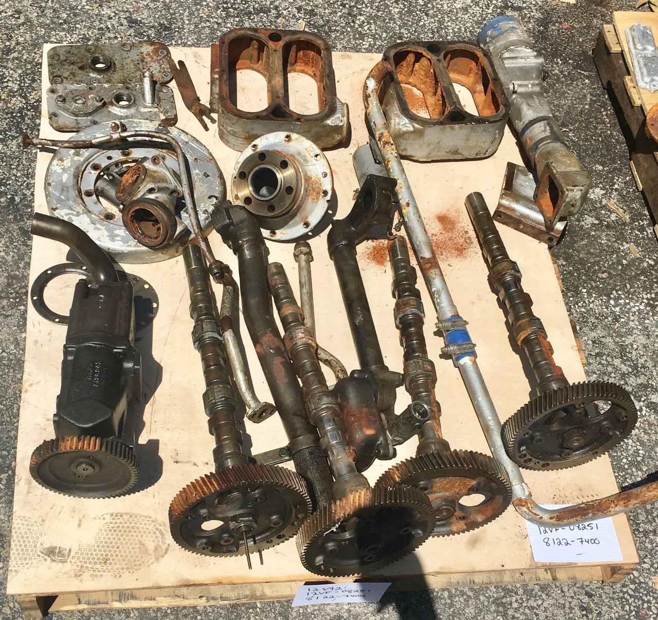 DETROIT DIESEL 12v92TA  Detriot Diesel marine parts