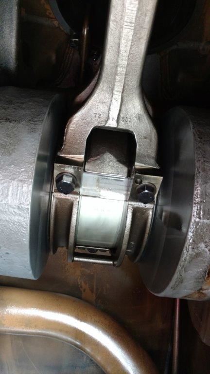 EMD 12-645E8 engines and one gen set