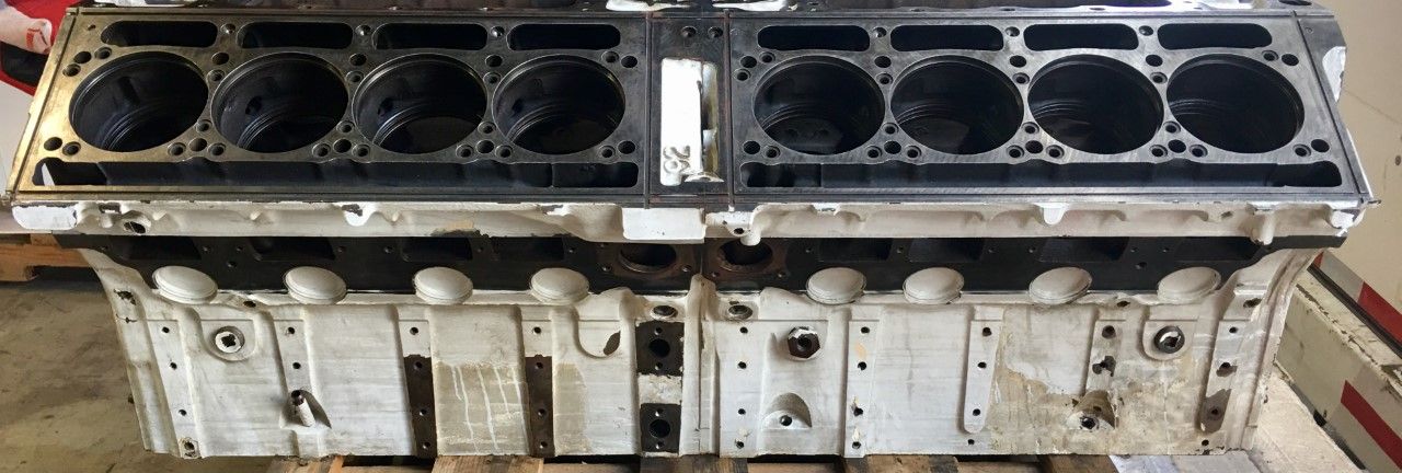 DETROIT DIESEL 16v-92 Mechanical block and crank