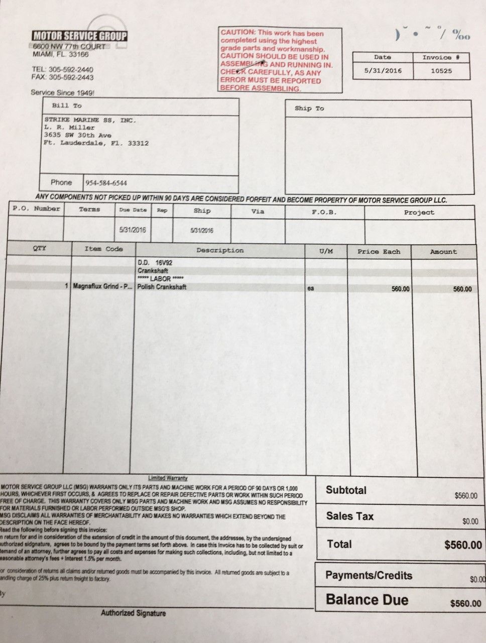 DETROIT DIESEL 16v-92 Mechanical block and crank