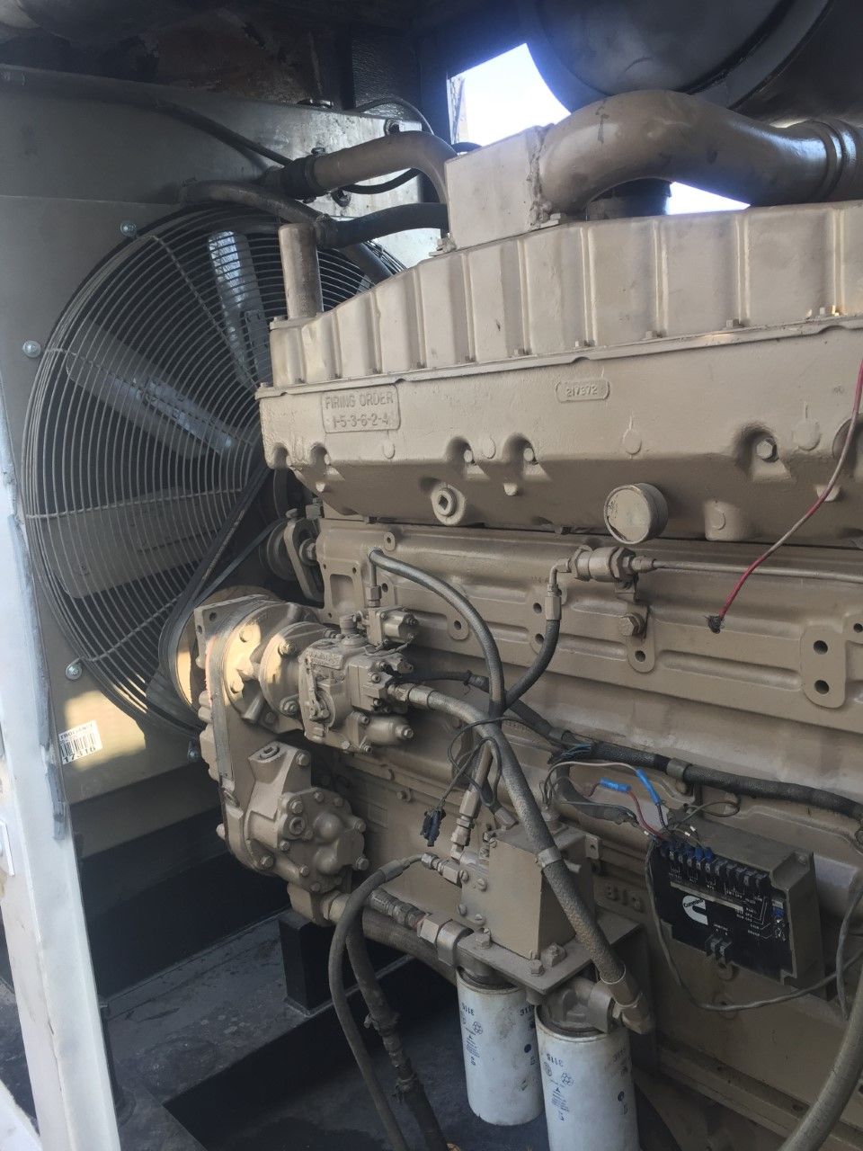 Cummins NT855G3 Used Diesel Generator set 