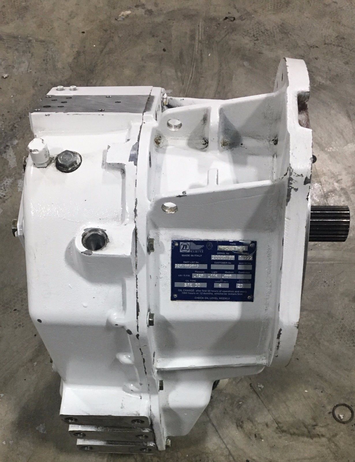 ZF IRM280IV used  marine transmissions