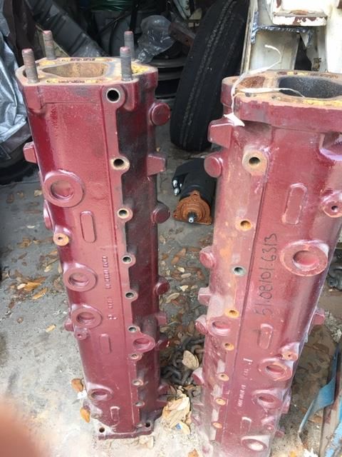 MAN V10 MAN D2840LXE  Marine manifolds pair 