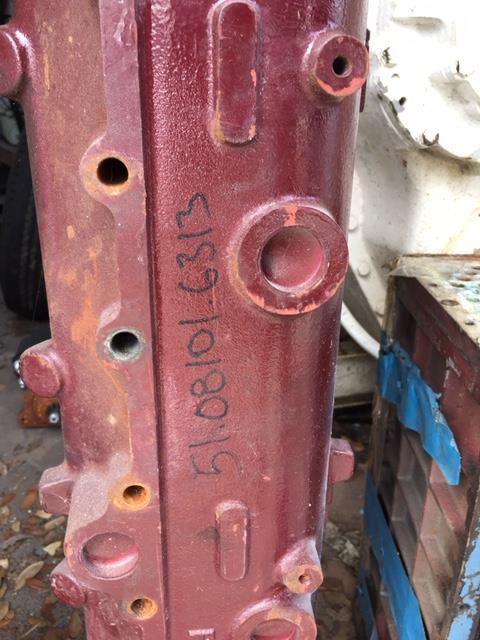 MAN V10 MAN D2840LXE  Marine manifolds pair 